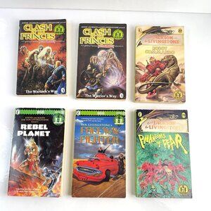 Fighting Fantasy Books Two Player Clash Of The Princes Warlocks Way Warriors Way